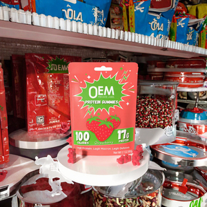 OEM ODM Muscle Weight Gain 17g Whey Protein <b>Gummies</b> <b>Candy</b> for Healthy Snack Immune Support for Women Men Herbal supplement - Product Image 3