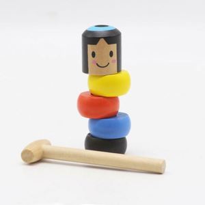 Juguete de Madera Daruma Inmortal, Irrompible, Trucos de Magia, Accesorios Divertidos, Muñeco, Venta Caliente 2019 - Product Image 2