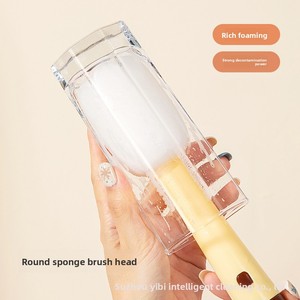 Cepillo de limpieza tres en uno para vasos y botellas, ideal para limpiar vidrio. - Product Image 4