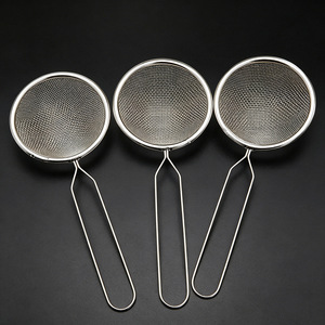 Friteuse domestique en acier inoxydable, passoire de cuisine, passoire à nouilles, passoire à mailles fines pour jus de fruits, lait de soja, farine. - Product Image 1