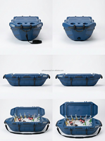 Station flottante personnalisée en plastique pour boissons, support de tasse flottant, plateau de piscine flottant, glacière
