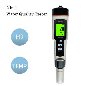 Medidor digital de qualidade da água 2 em 1, testador de temperatura, concentração de íon de hidrogênio, com atc - Product Image 2