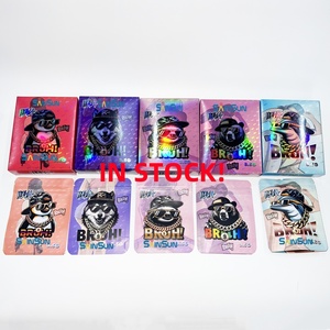 Bolsas de Almacenamiento Mylar Personalizadas con Corte Troquelado para Gomitas Comestibles a Prueba de Niños de 3.5g y 7g, Dulces Exóticos Reutilizables, Combo de Caja de Empaque - Product Image 5