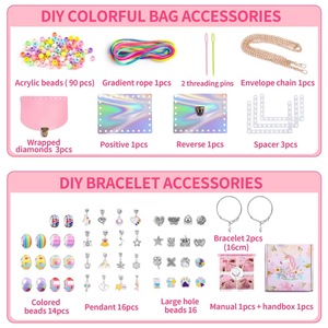 Juego de 112 Piezas para Hacer Pulseras con Cuentas, Kits de Joyería Unisex, Regalos, Diseño de Mariposa en Aleación de Cobre Chapado en Oro, Venta al Por Mayor - Product Image 4