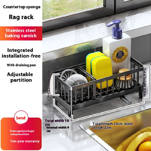 Oferta Especial: Cesta Escurridora Multifuncional <span class=keywords><strong>de</strong></span> Acero Inoxidable 304, Impermeable, No Plegable, <span class=keywords><strong>de</strong></span> un Solo Nivel, para Fregadero <span class=keywords><strong>y</strong></span> Encimera del Hogar - Product Image 6