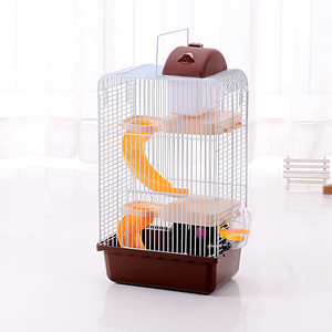 Gabbia <span class=keywords><strong>per</strong></span> Criceti con Lucernario Trasparente, Casa a Doppio Strato <span class=keywords><strong>per</strong></span> Criceti Dorati e Altri Animali Domestici BE-S26 - Product Image 6