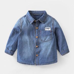 Abrigo de Mezclilla para Niño, Diseño de Primavera y Otoño, Económico, con Bolsillos, Compra en Línea, Venta al Por Mayor - Product Image 3