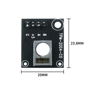 Module de capteur de gaz monoxyde de carbone YYS TPM-200A-CO avec sortie I2C/UART, résolution 0-1000 ppm, précision 1 ppm - Product Image 2