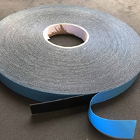 Ruban adhésif double face acrylique PE pour automobile, film bleu, extra-adhésif, imperméable, pour moyeux de roues et blocs d'équilibrage