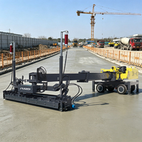 Machine à niveler le béton par laser Boom Laser Screed FDJP-200 pour la construction routière