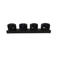 Barre de lumière LED mobile STSLITE 4x15W RGBW 4-en-1 pour contrôle DMX512, idéale pour les discothèques et les DJ