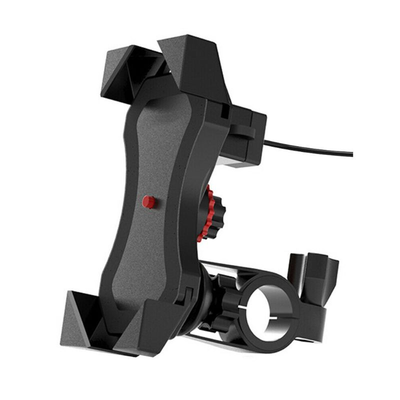 Мотоциклетный держатель для телефона регулируемое крепление на руль мотоцикла зеркало USB зарядка