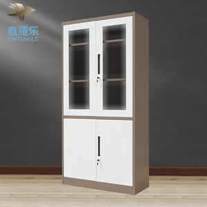 Armoire de rangement moderne en acier avec serrure à clé pour dossiers dentaires, petites pièces, pour bureau, entrepôt, école et salle de sport, avec design pliable - Product Image 4