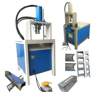 SunYEX Hydraulic Hole Punching 45 90 degrees Copper metal pipe angle cutting Machine Hydraulic Stair railing arc punching