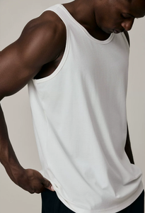 Camiseta sin Mangas para Hombre, Transpirable, de Secado Rápido, Chaleco de Poliéster, Corte Regular, para Gimnasio, Verano, Color Sólido, Ropa Deportiva - Product Image 6