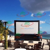 Projecteur gonflable Airblown Drive In Movie Theatre Écran de cinéma extérieur pour location