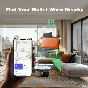 Rastreador GPS inteligente con logotipo personalizado MFI Find <span class=keywords><strong>My</strong></span> Key Card Finder Dispositivo de equipaje antipérdida con Find <span class=keywords><strong>My</strong></span> para Key Card Finder - Product Image 3