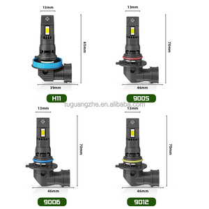 Ampoule de remplacement halogène TGZ Auto Headlight H11 9005/<span class=keywords><strong>HB3</strong></span> 9006/HB4 12-24V, éclairage auxiliaire de conduite, phare LED 4000LM 9012 - Product Image 6