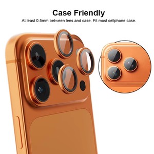 Protector de Lente de <span class=keywords><strong>Cámara</strong></span> HD Transparente para <span class=keywords><strong>iPhone</strong></span> 17 Pro, Antiarañazos, Antihuellas, Protector de Lente Templado, Película Protectora para <span class=keywords><strong>Cámara</strong></span> Trasera - Product Image 1