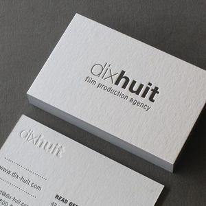 Tarjetas de presentación personalizadas con su logotipo y texto, tarjetas de presentación con impresión a doble cara, tarjetas de presentación elegantes en cartulina premium - Product Image 1