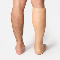 Ventes chaudes : Couvre-pied en silicone pour une seule jambe, fabriqué par une entreprise de prothèses, membres artificiels pour équipement de réadaptation
