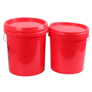중국 공급자 16 리터 플라스틱 pails, 18L 지면 와니스 페인트를 위한 플라스틱 페인트 물통