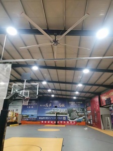 Ventilateurs de plafond industriels intelligents de grande taille 220V-240V 3m 10ft pour les cafés et les centres commerciaux - Product Image 6