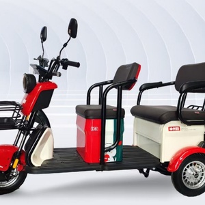 รถสามล้อไฟฟ้า 500 วัตต์ จักรยานยนต์ไฟฟ้าสามล้อ รถสามล้อสองที่นั่งสำหรับผู้ใหญ่ - Product Image 5