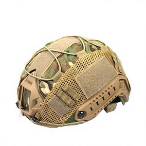 Housse de <span class=keywords><strong>casque</strong></span> tactique FAST en ABS, camouflage transfrontalier avec cordon élastique, casquette <span class=keywords><strong>russe</strong></span> Little Green Man pour sports de boxe - Product Image 6