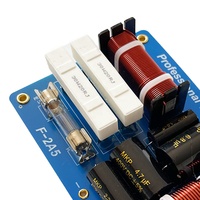 F-2A5 Oule Manufactured, Crossover Audio Passif 2 Voies, Adapté aux Haut-parleurs de 12 et 15 Pouces, Idéal pour la Location Sonore/Performances