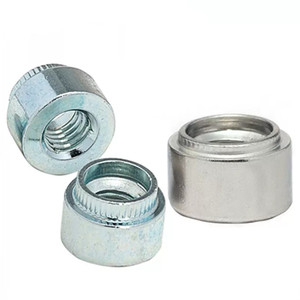 Écrou auto-serrant en acier inoxydable 304 de 4,4 mm, écrou de rivetage à pression, écrou à sertir - Product Image 4