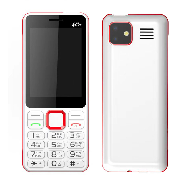 New 4G Volte Keypad Feature Keyboard Mobile Phone Oem Best 4G Lte Button Keypad Phone Dumb Dual Sim New Design 4G Bar Phones