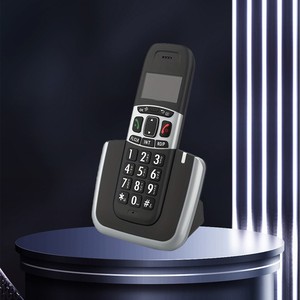 D1004 telefono Cordless con vivavoce e ID chiamante/chiamata in attesa <span class=keywords><strong>telefoni</strong></span> <span class=keywords><strong>DECT</strong></span> certificato CE - Product Image 2