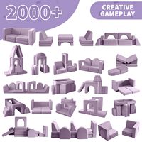 Sofá Modular de Espuma para Niños Tenderplay, Bloques de Construcción de Espuma, Sofá Infantil