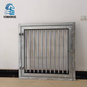 Ventana Reforzada para Establos de <span class=keywords><strong>Caballos</strong></span>, Ventana de Acero Galvanizado por Inmersión en Caliente para Ventilación y Luz - Product Image 1