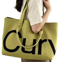Sac fourre-tout à prix d'usine, sac fourre-tout Flyknit artisanal avec doubles poignées, logo personnalisé, sac en tissu, fabrication OEM, sac fourre-tout de haute qualité pour femmes