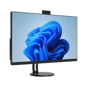 WLANiPC 27 인치 모두 하나 (모두 1) 컴퓨터 i7 12700 웹캠 스피커 온보드, 유형 C 및 DVD 라이터 옵션 새로운 AIO 컴퓨터