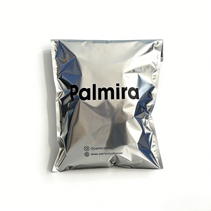 Bolsa de Envío Plateada Metálica con Logotipo Personalizado para Camisetas, Bolsas de Envío Brillantes en Tallas S, M, L, Gruesas - Product Image 6