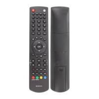 Control Remoto para TV ES-RM043-1, Universal RC1910 LC-24DV510K P22LEDDVD12 P24LED12