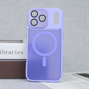 Coque de téléphone mate anti-traces de doigts avec effet peau 360 °   Conception antichoc et à adsorption magnétique pour téléphone 17 - Product Image 4