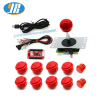 Kit de manette de jeu d'arcade USB avec carte de contrôle sans latence pour Raspberry Pi, PC360, Android – Équipement de divertissement
