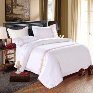 Cung Cấp Sang Trọng Bán Buôn Bộ Sưu Tập Tấm Trung Quốc Fancy Jacquard 100% Ai Cập Bông Comforter Khách Sạn Dubai Giường Cover Set - Product Image 5