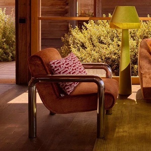 Poltrona Singola Stile Bauhaus Retrò con Braccioli per <span class=keywords><strong>Camera</strong></span> <span class=keywords><strong>da</strong></span> <span class=keywords><strong>Letto</strong></span>, Divano di Lusso di Alta Gamma per Hotel, Ville e Sale Riunioni - Product Image 5