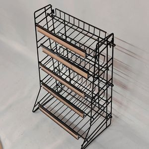 Rak <span class=keywords><strong>Display</strong></span> permen karet meja kawat logam 4 tingkat toko ritel - Product Image 3