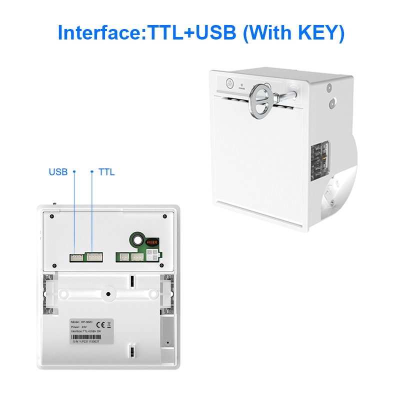 TU KEY 24V blanc