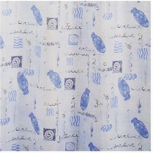 Cortina de ducha de 120 x 200 cm con diseño de acuarela para uso en el baño - Product Image 1