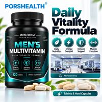 Complément Vitaminique et Minéral Quotidien pour Hommes, Marque Privée OEM ODM, Usine avec 21 Ans d'Expérience, Vente en Gros pour l'Énergie et le Soutien Musculaire