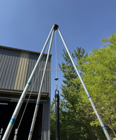 HBJF Automatic SPT Rig 63.5kg Dynamic Cone Penetrometer with IP55 Protection 220V High Accuracy 0.2% for Soil Testing