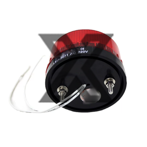 Luz de Advertencia Intermitente Compacta LED-3071, Luz de Advertencia de un Solo Color, Roja, Amarilla y Verde - Product Image 3