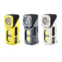 Senter LED Isi Ulang 500LM 180 °   Lampu Kepala/Lampu Sepeda/Lampu Belakang Magnetik yang Dapat Diputar untuk Bekerja, Berkemah, Bersepeda